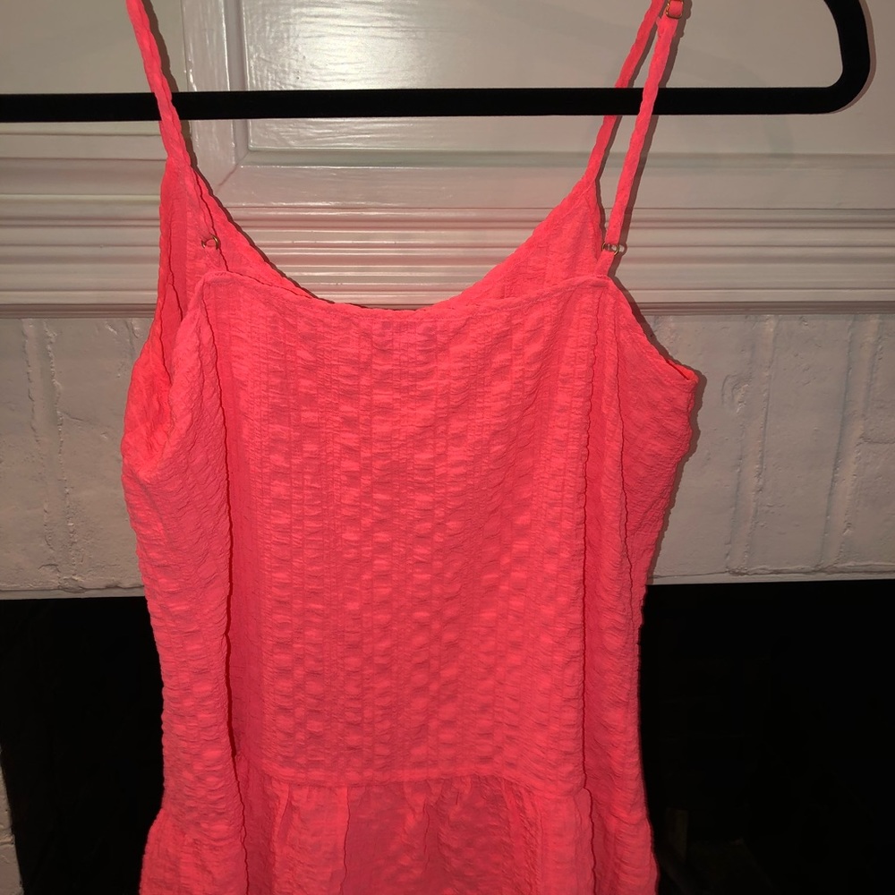 Lilly Pulitzer sun-Ray cami. Coral. Xs.